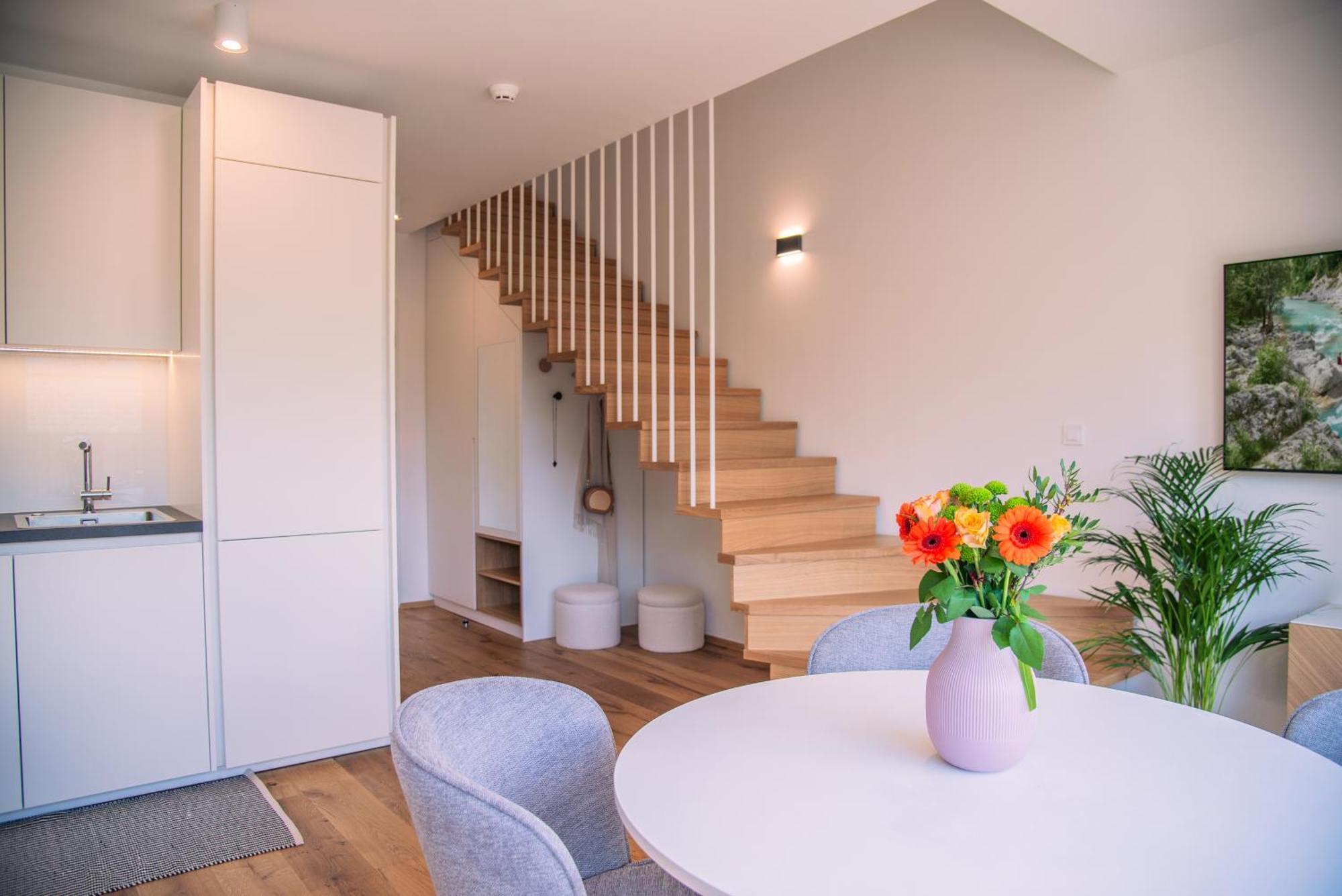 Apartma Zeleni Biser Bovec Bagian luar foto