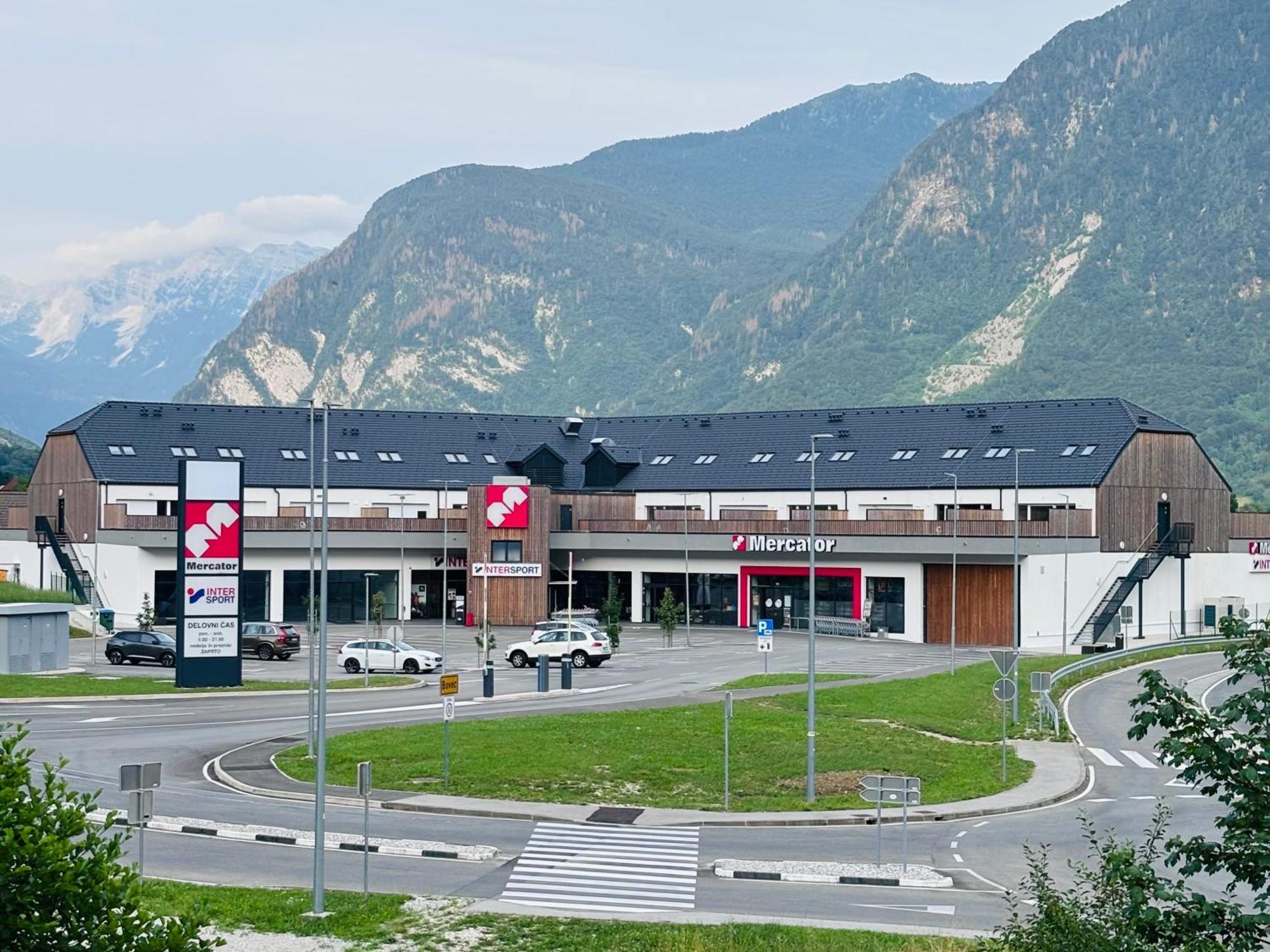 Apartma Zeleni Biser Bovec Bagian luar foto
